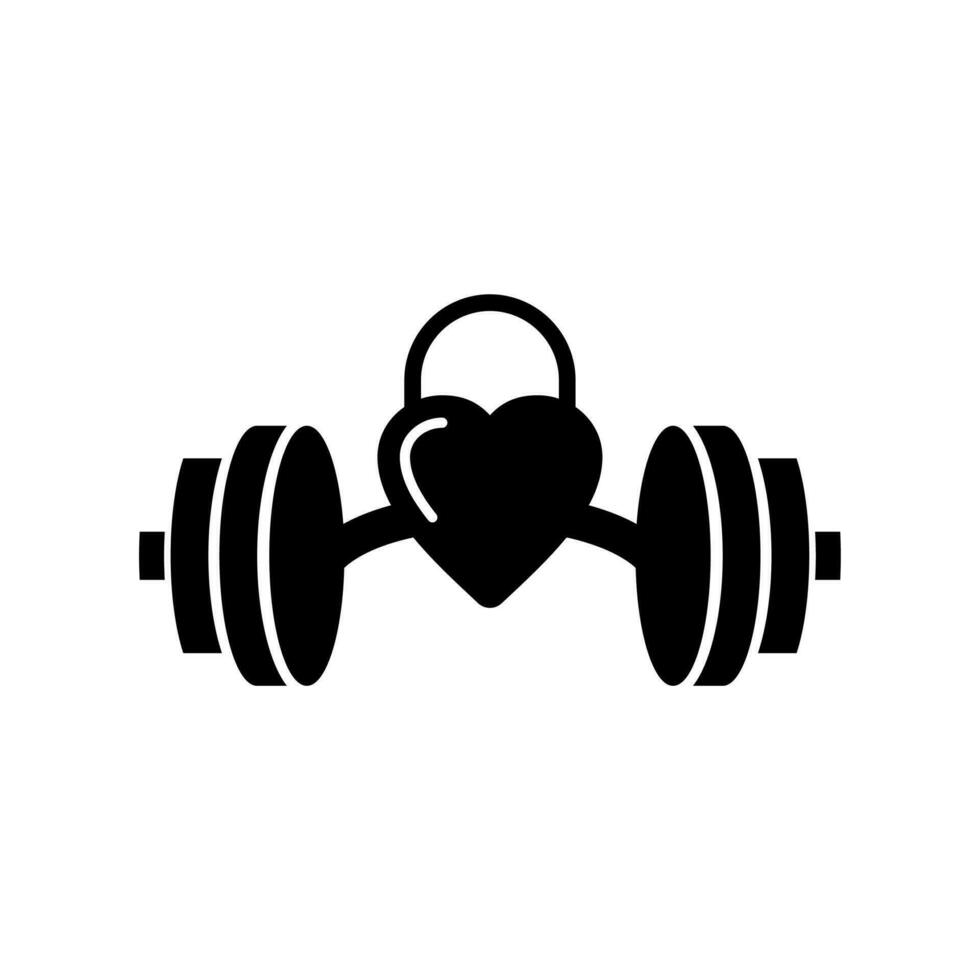 Gym Fitness Logo . Fitness Logo Element Vector . Strong and Bodybuilding Vector Element