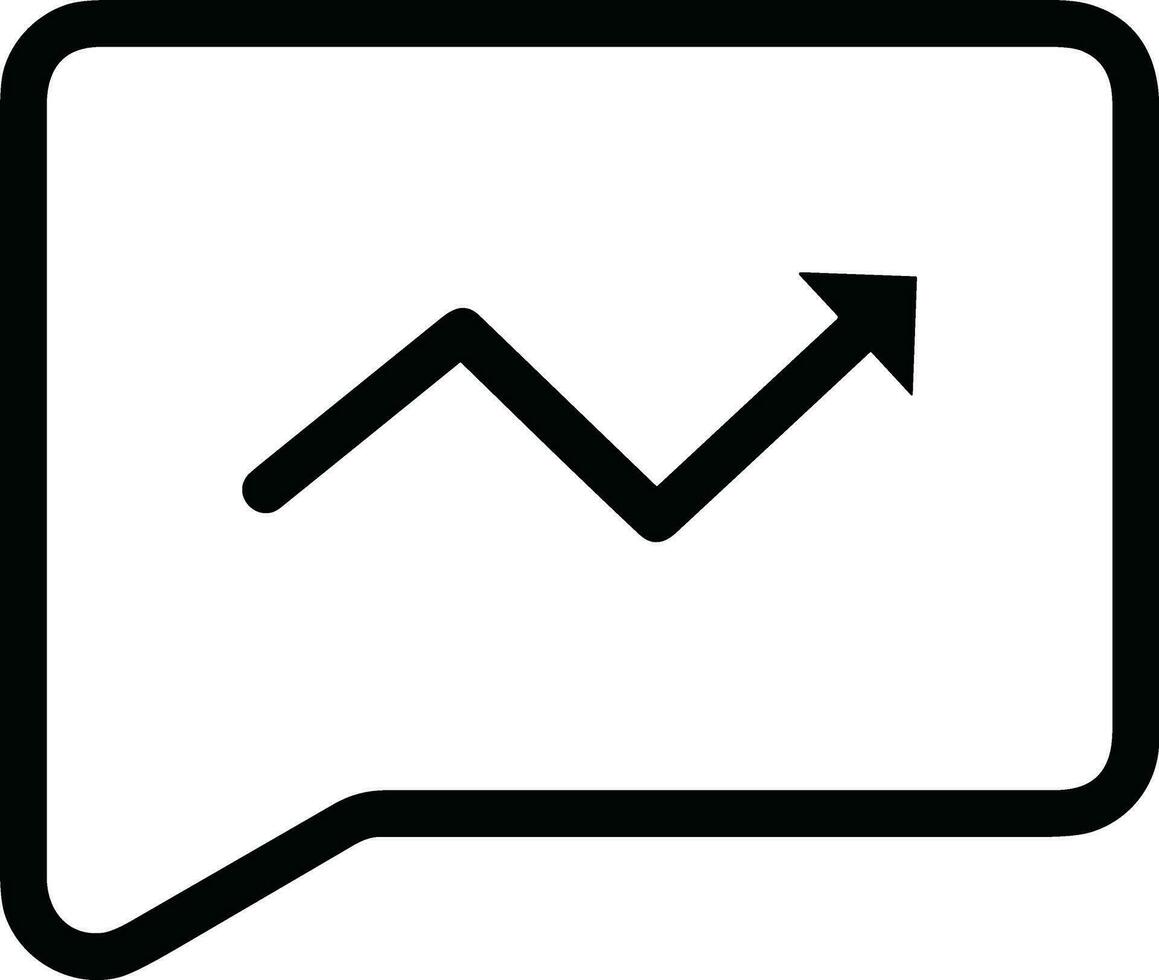 Growth business icon symbol vector image. Illustration of the progress outline infographic strategy  development design image