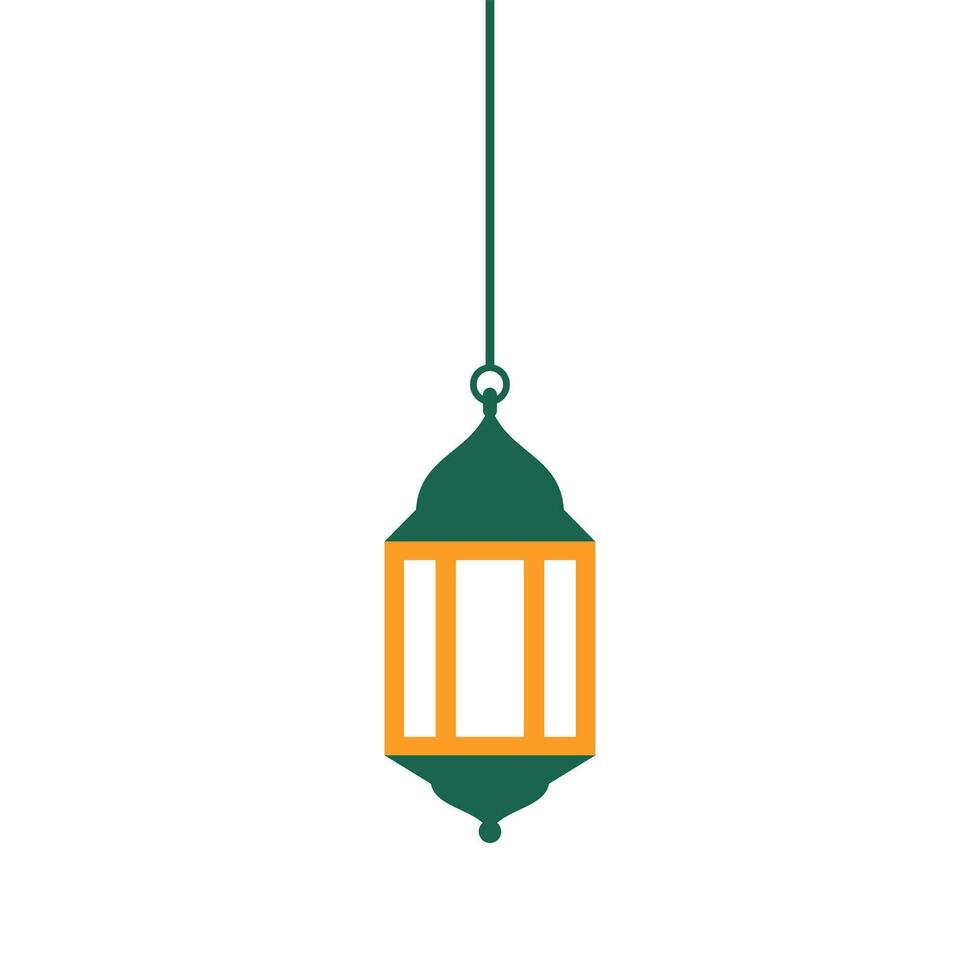 Lantern Element Vector Background . Muslim Element Template . Festival Element Template Vector .