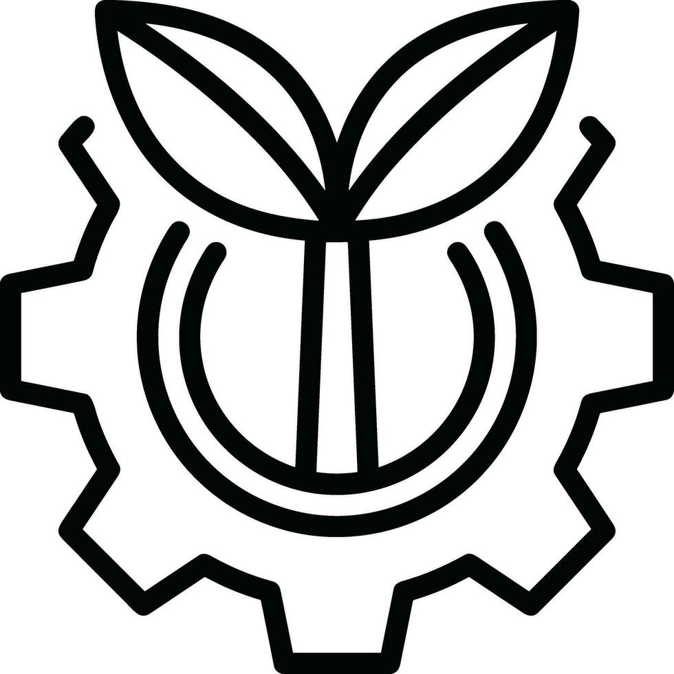 Growth business icon symbol vector image. Illustration of the progress outline infographic strategy  development design image