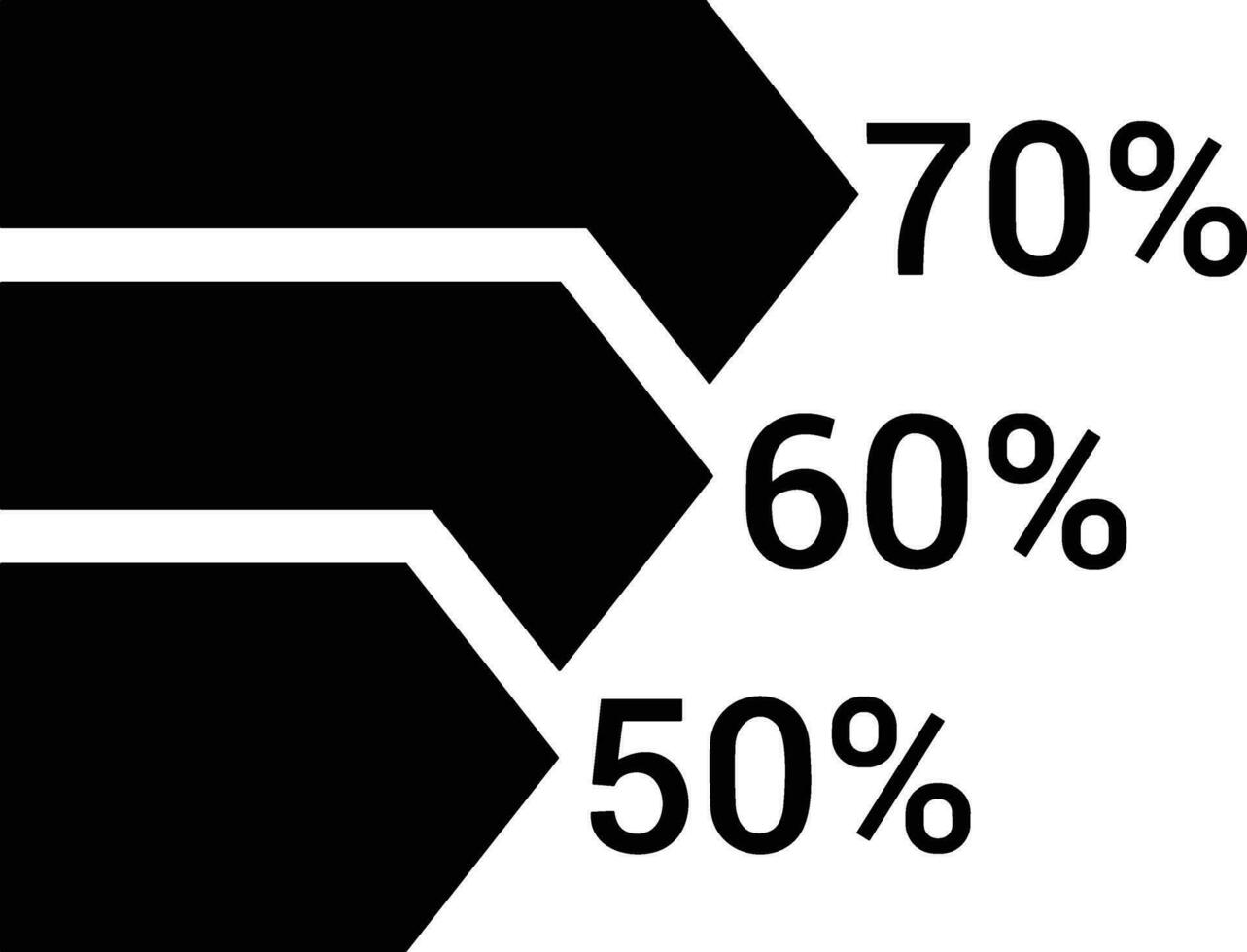 Growth business icon symbol vector image. Illustration of the progress outline infographic strategy  development design image