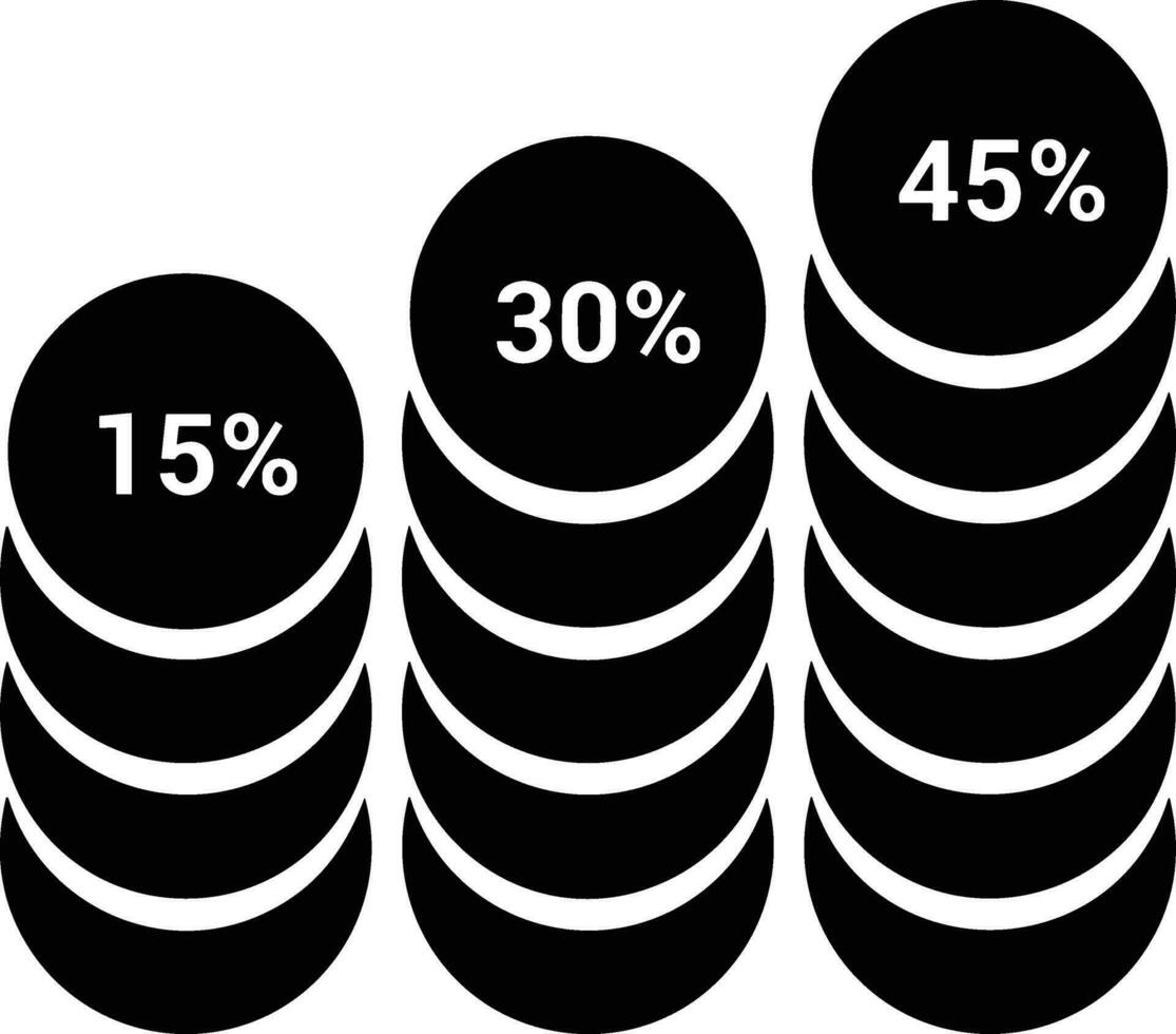 Growth business icon symbol vector image. Illustration of the progress outline infographic strategy  development design image