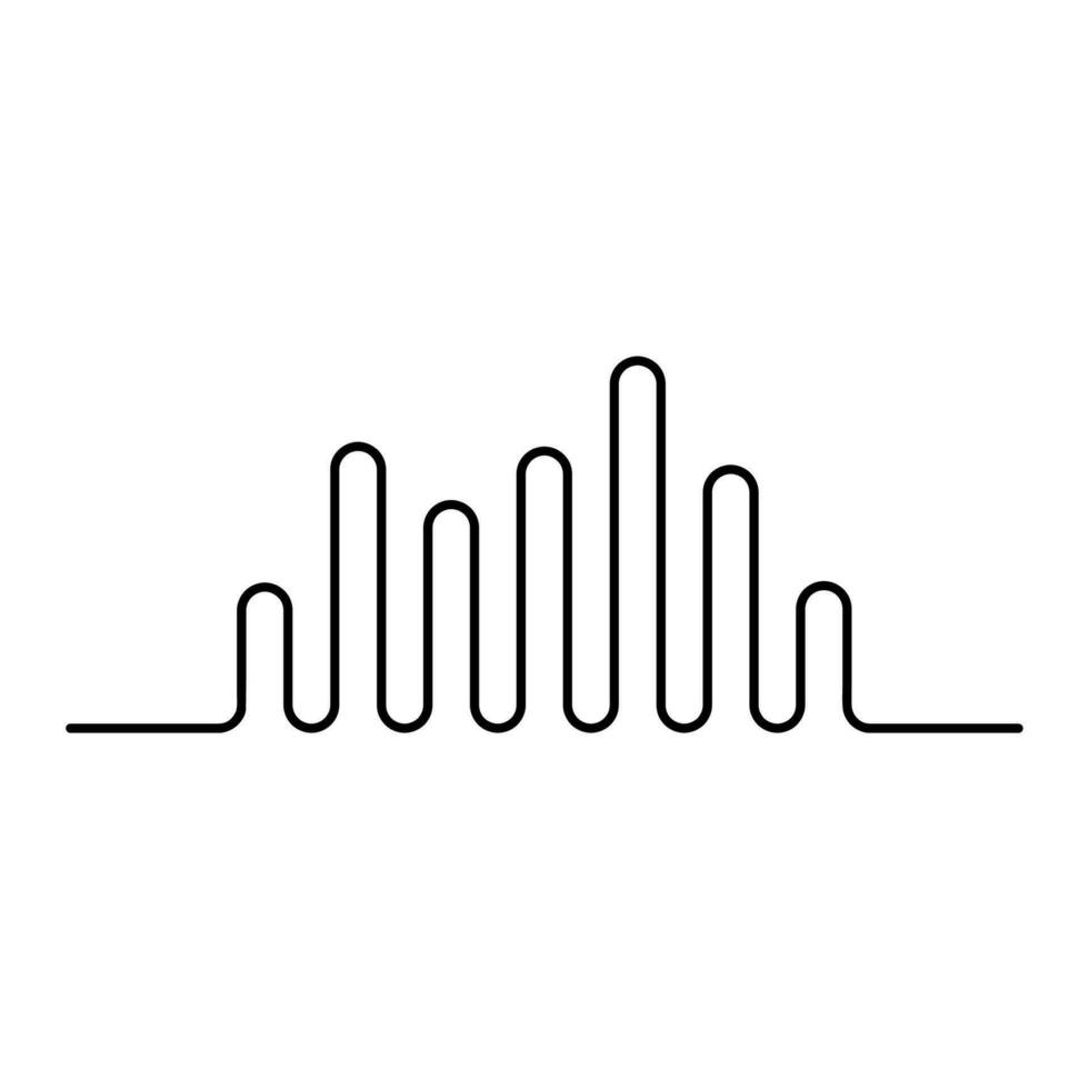 Audio Wave Visualizer Element Vector , Sound Music Equalizer