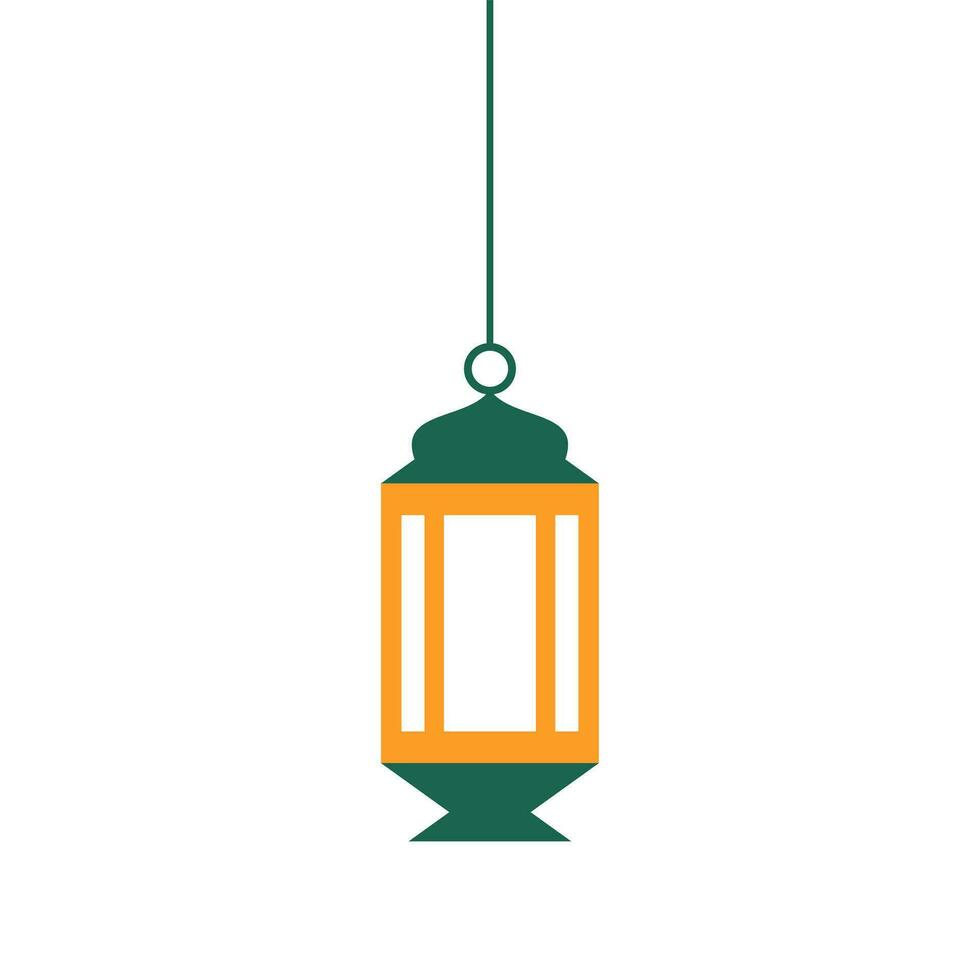 Lantern Element Vector Background . Muslim Element Template . Festival Element Template Vector .