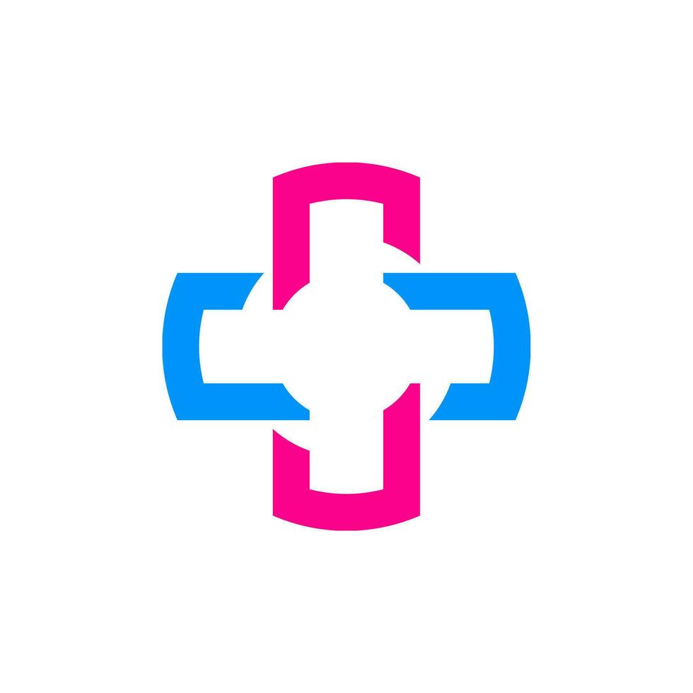 Medical Health Logo Element Vector . Clinic Vector Logo