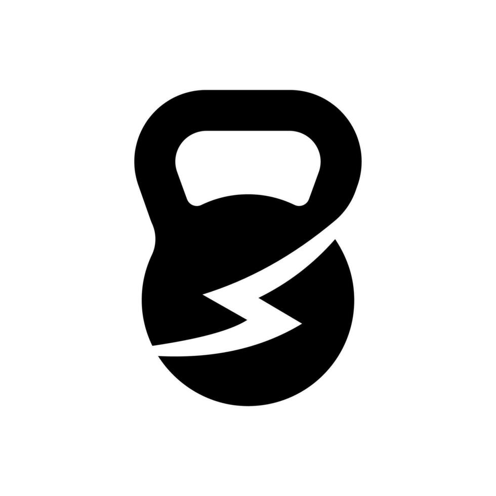 Gym Fitness Logo . Fitness Logo Element Vector . Strong and Bodybuilding Vector Element