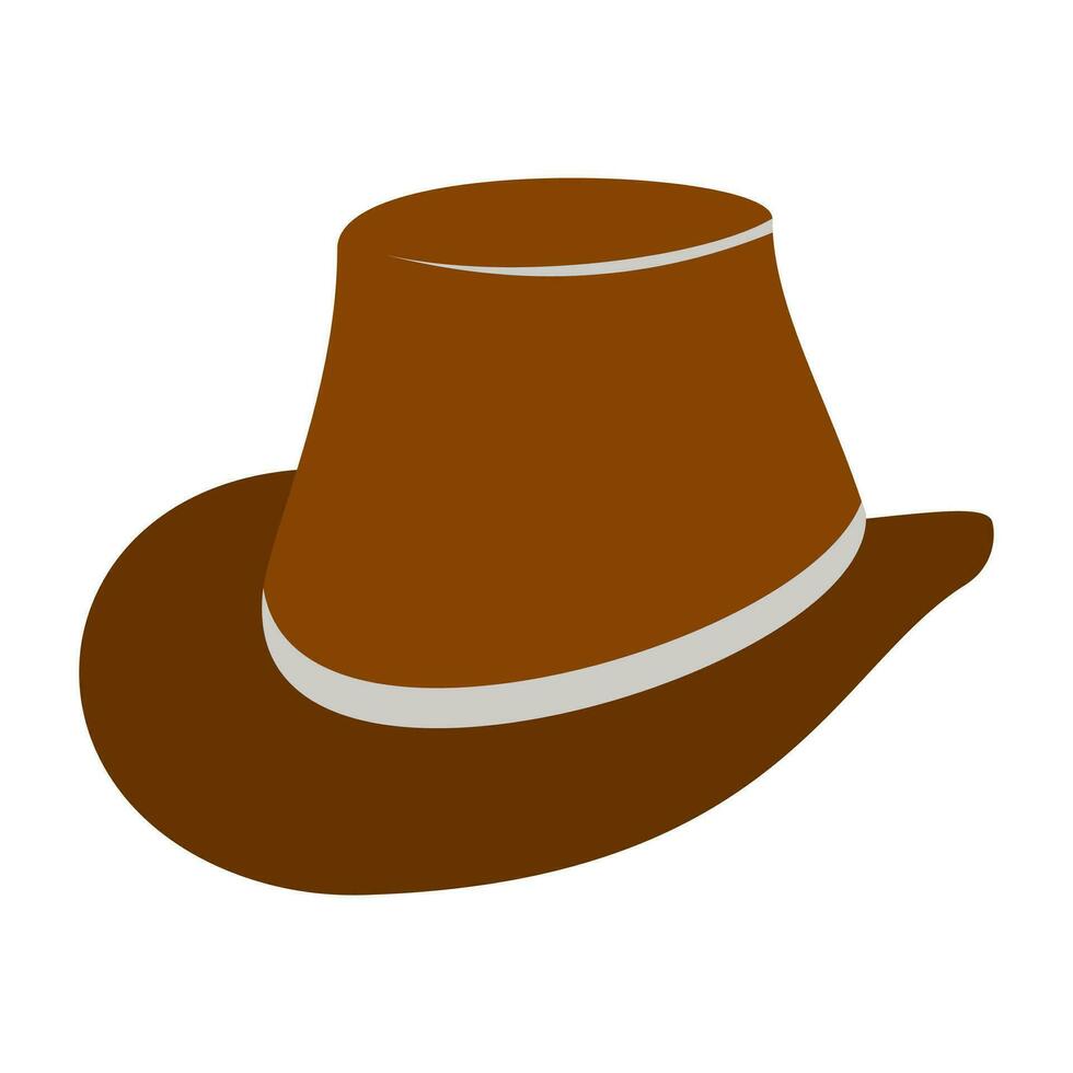 sombrero ilustración vector gratis . ropa sombrero elemento .