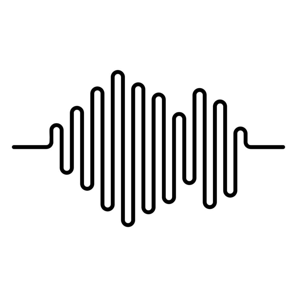 audio ola visualizador elemento vector , sonido música igualada