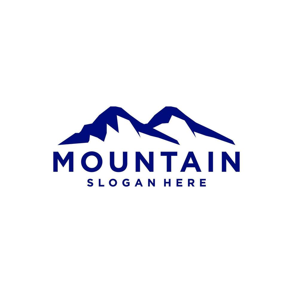 Mountain Logo Element Vector . Landscape Mountain . Adventure Logo