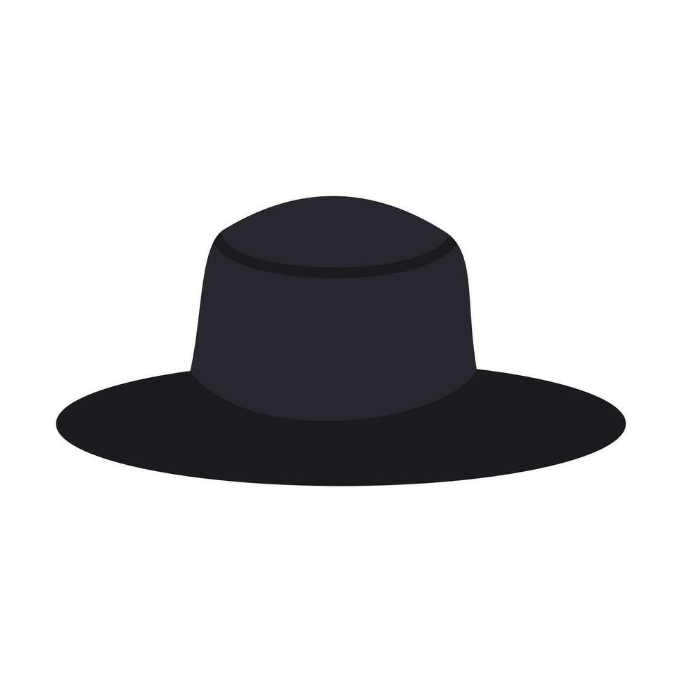 sombrero ilustración vector gratis . ropa sombrero elemento .