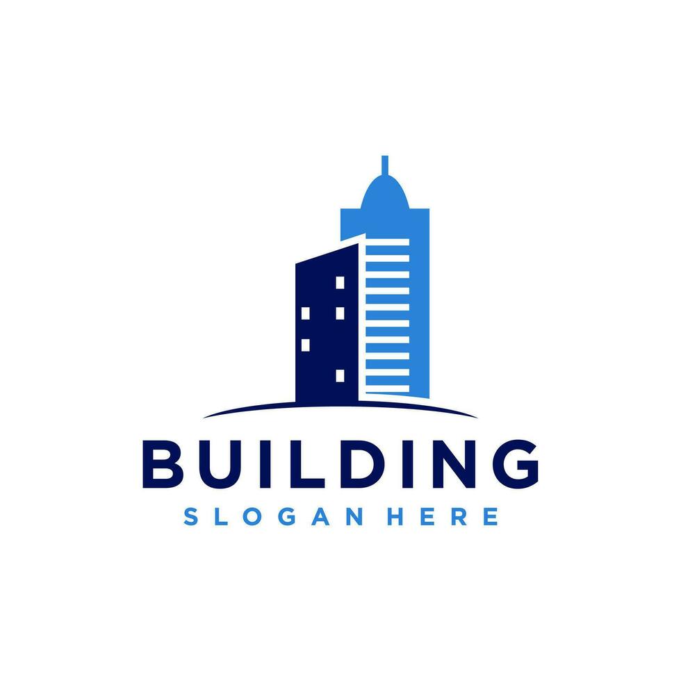 Building Logo Element Vector . Contruction Element Verctor Logo . Real Estate Logo