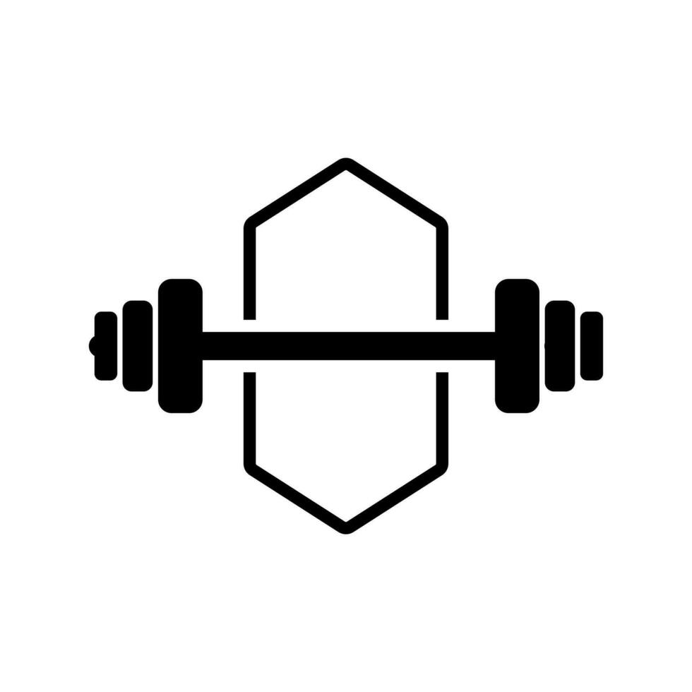 gimnasio aptitud logo . aptitud logo elemento vector . fuerte y culturismo vector elemento