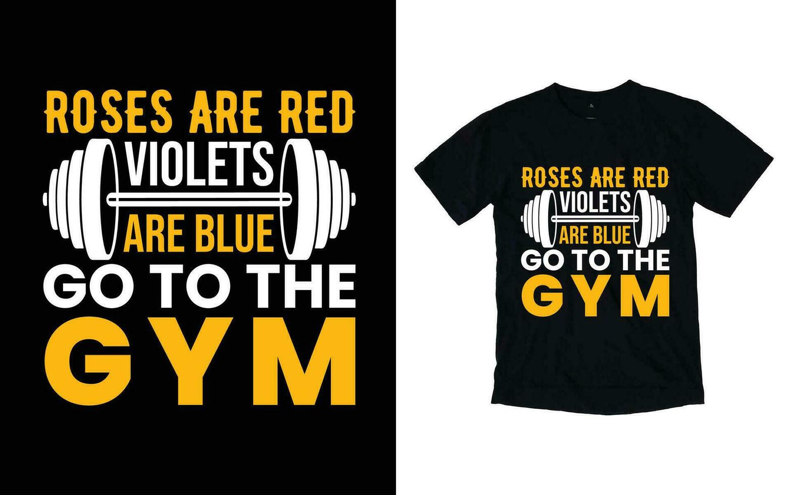 GYM typography t-shirt design, Fitness t-shirt design vector