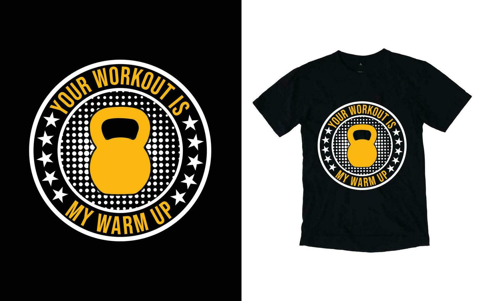 GYM typography t-shirt design, Fitness t-shirt design vector