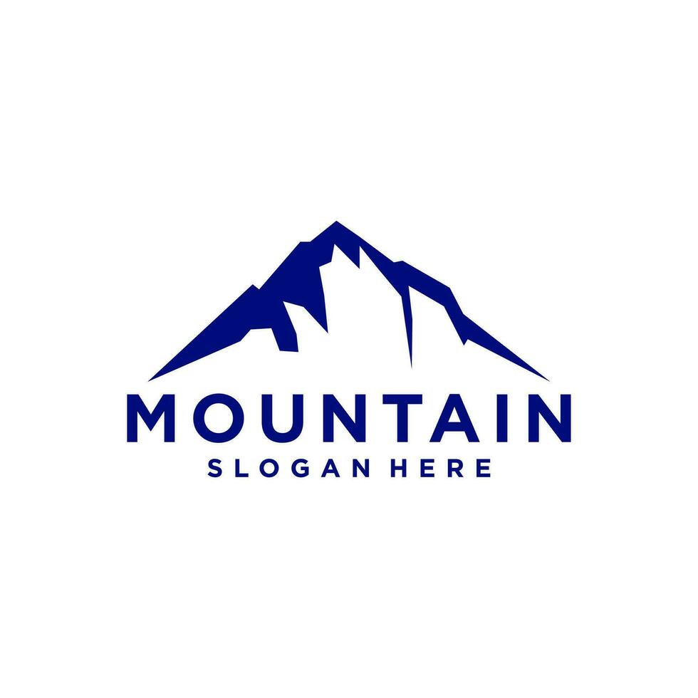 Mountain Logo Element Vector . Landscape Mountain . Adventure Logo