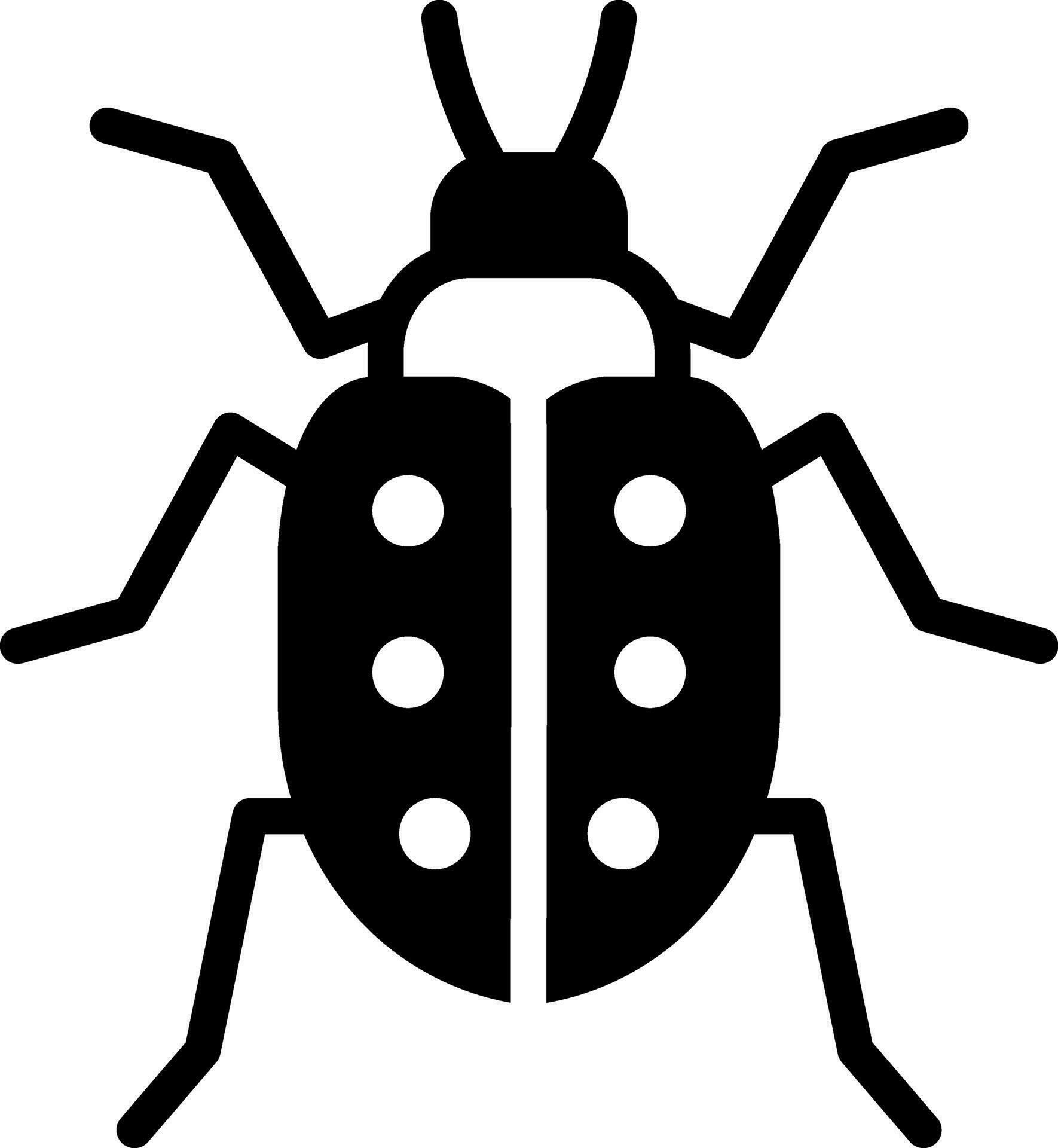 solid icon for bugs 29225057 Vector Art at Vecteezy