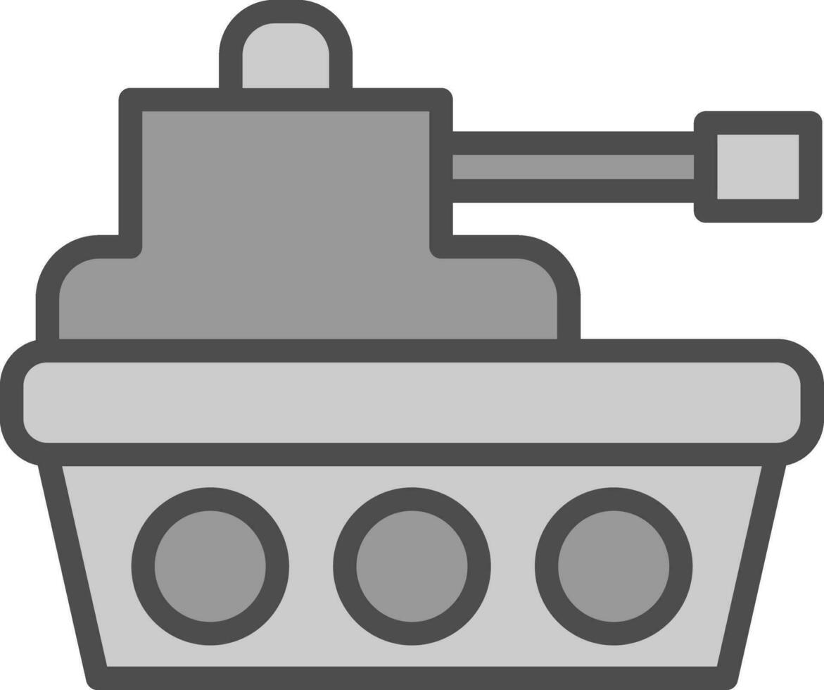 Tank Vector Icon Design