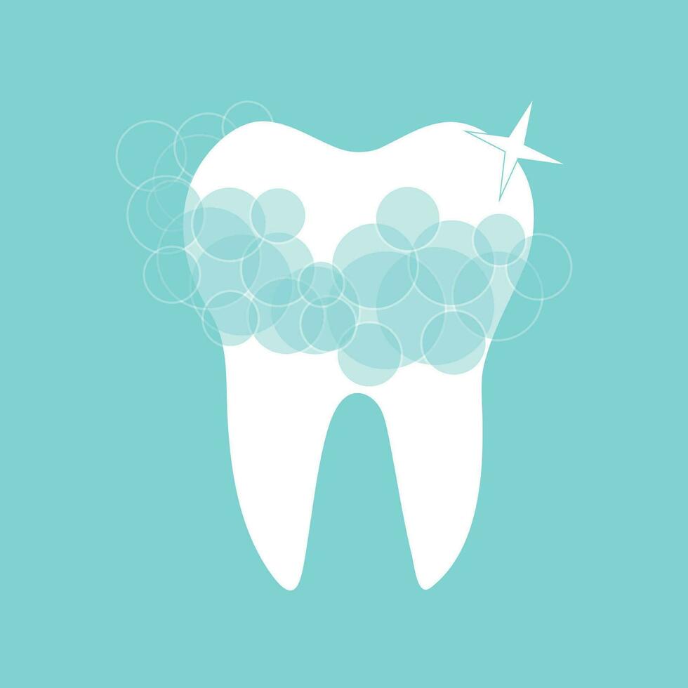 teeth cleaning brushing teeth dental care vector