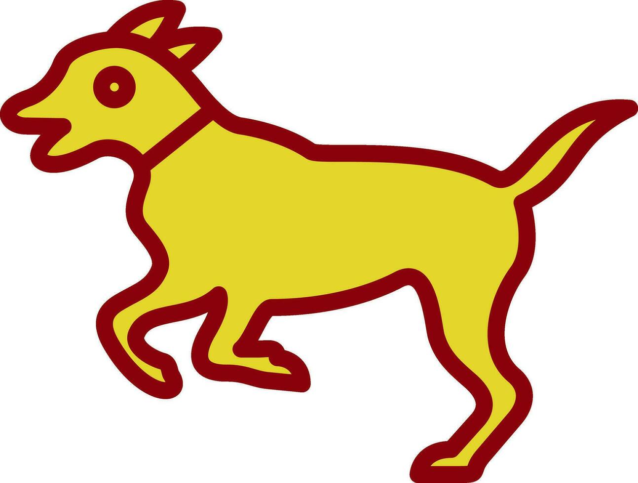 Dog Vector Icon Design