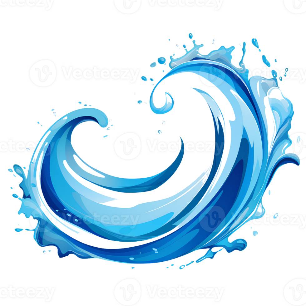 water splatter colorful ai generative png