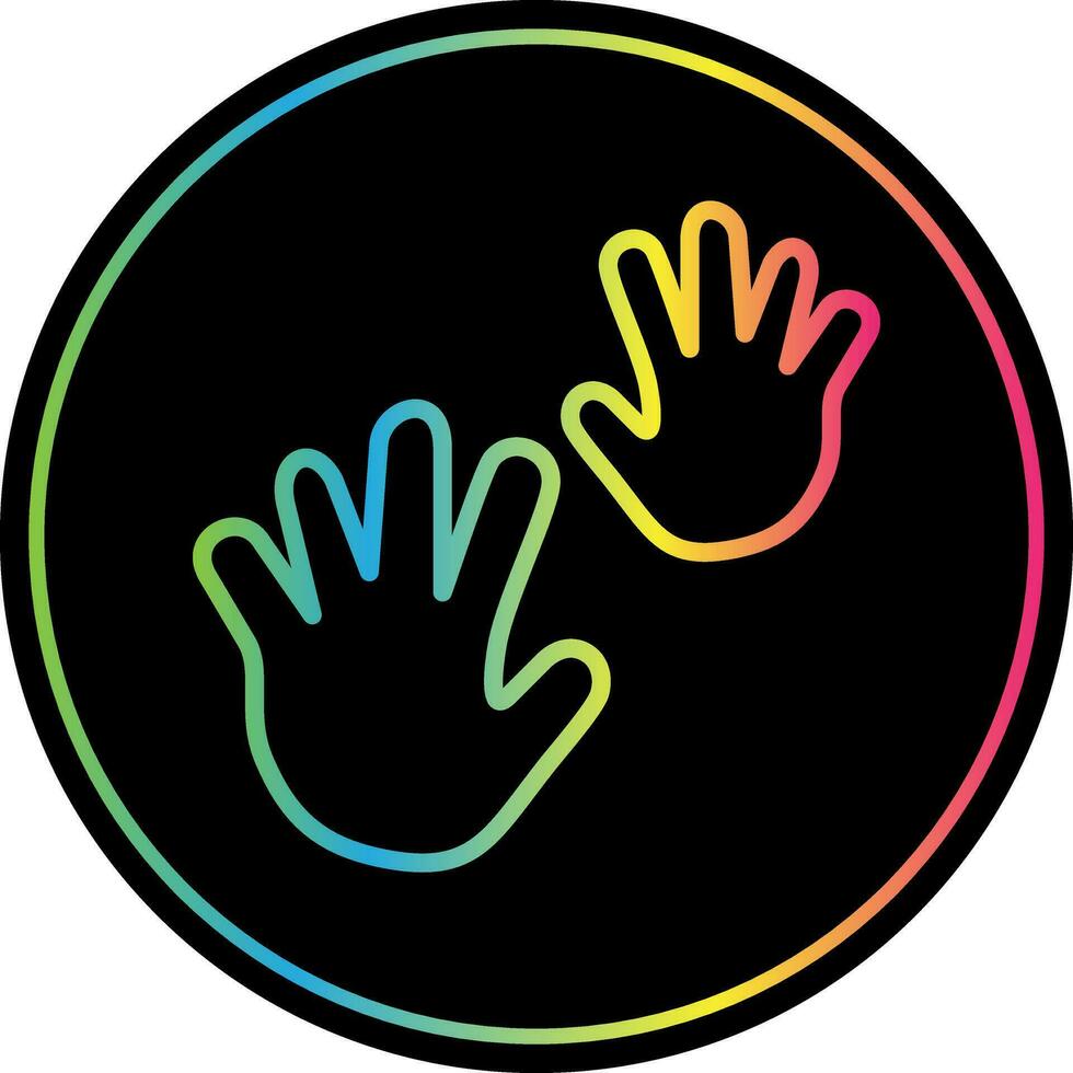 diseño de icono de vector de mano