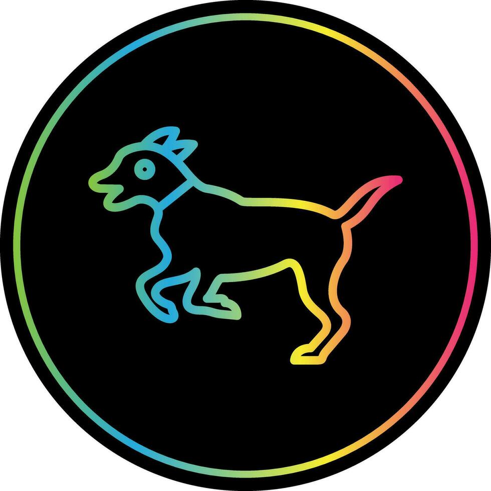 Dog Vector Icon Design