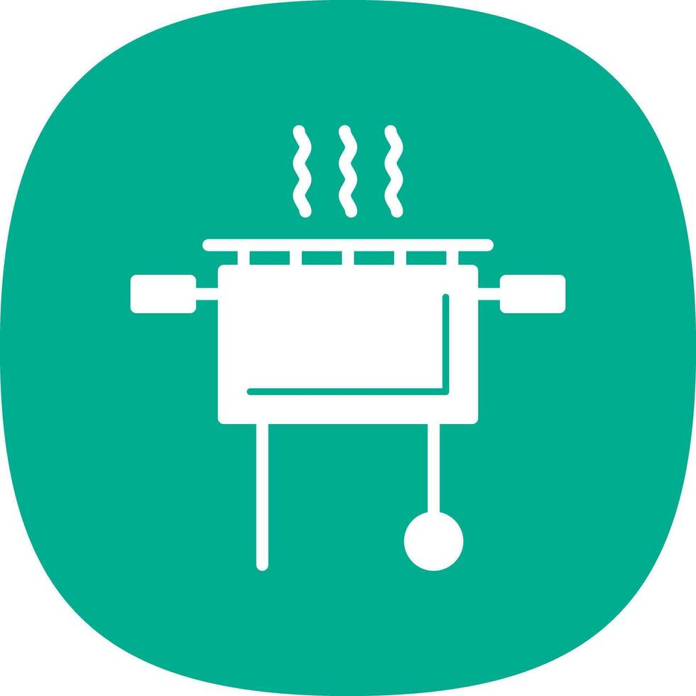 Grill Vector Icon Design