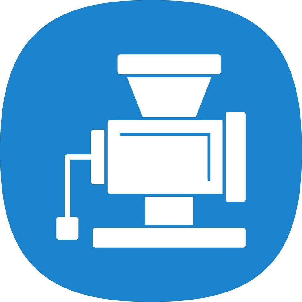 Meat grinder Vector Icon Design