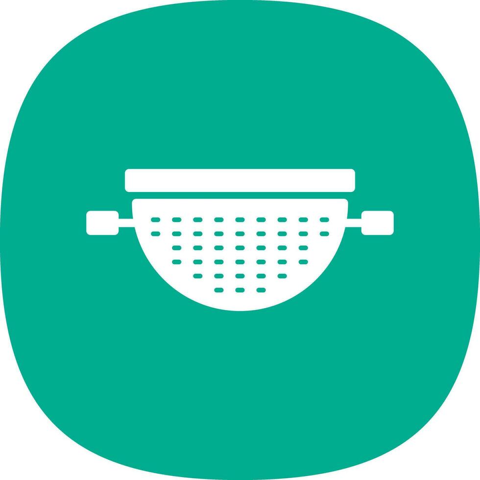 Strainer Vector Icon Design