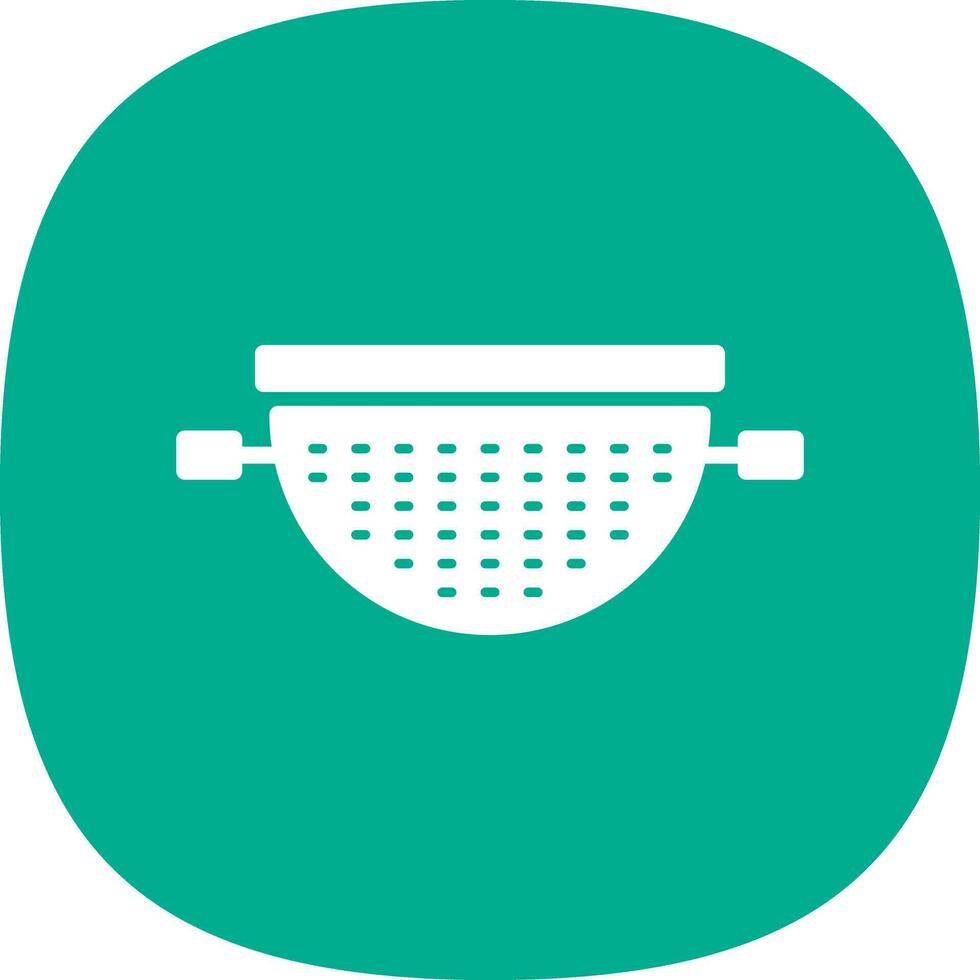 Strainer Vector Icon Design