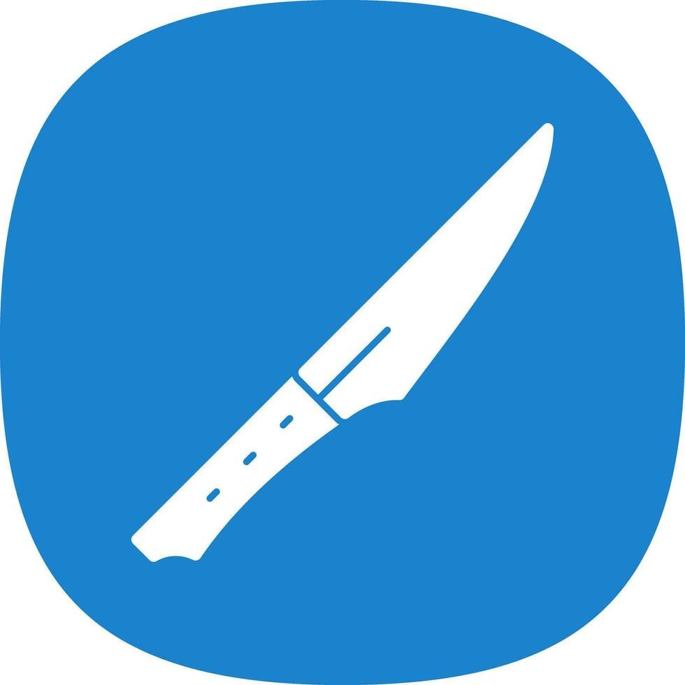 deshuesado cuchillo vector icono diseño