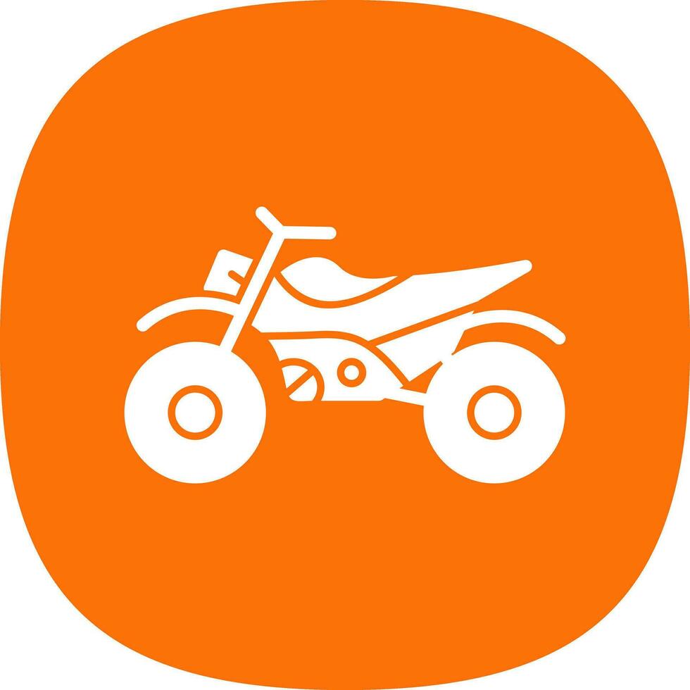 Motorbike Vector Icon Design