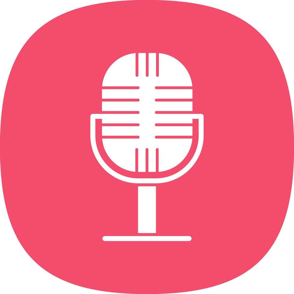 Microphone Vector Icon Design
