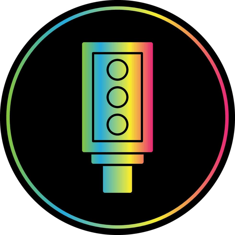 Traffic light Vector Icon Design