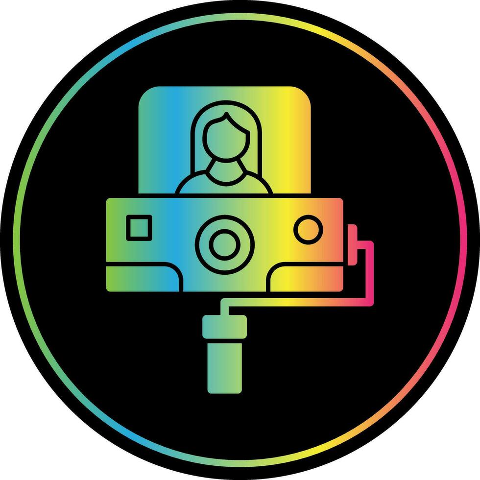 Vlogger Vector Icon Design