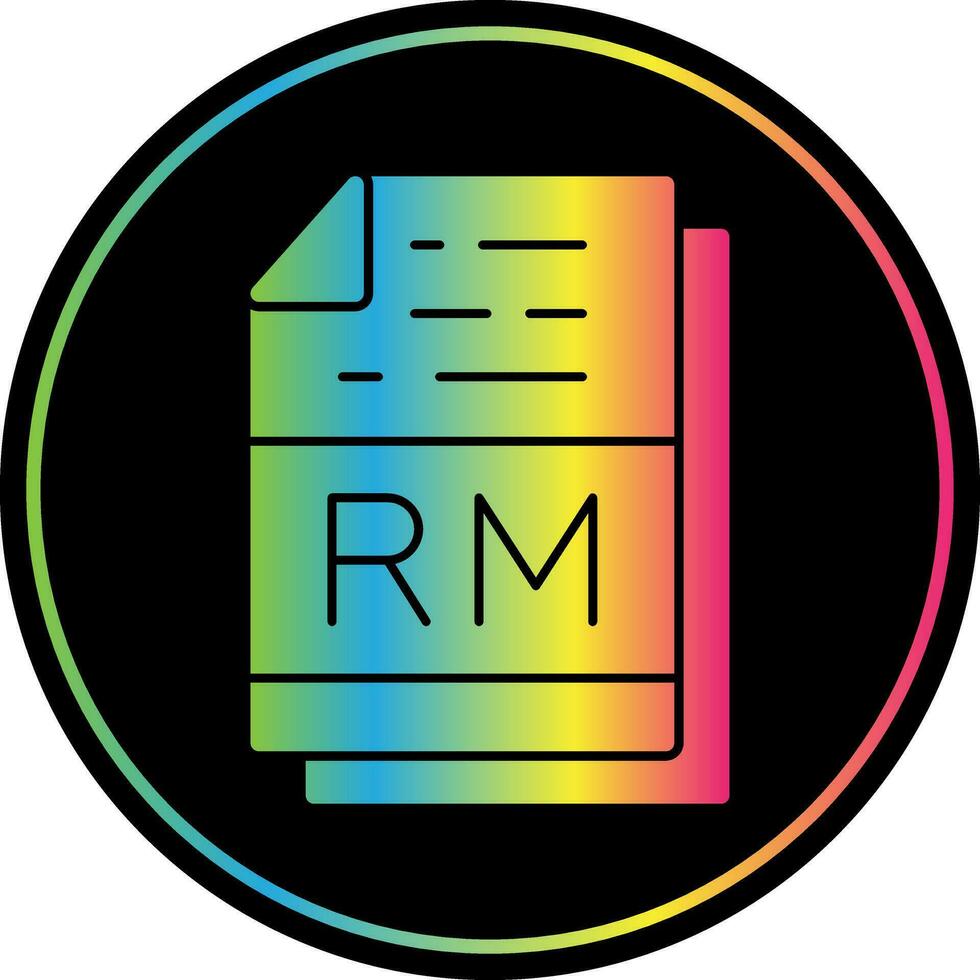 Rm Vector Icon Design