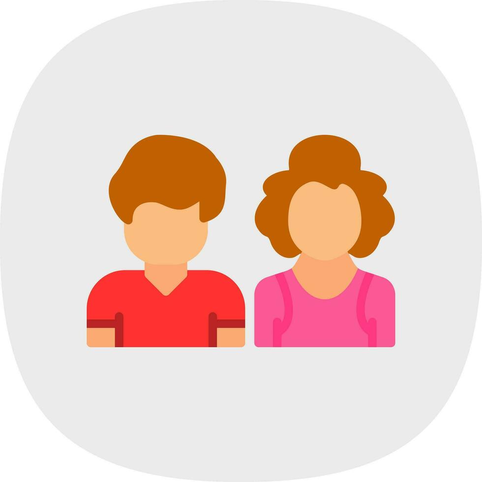 Parents Vector Icon Design