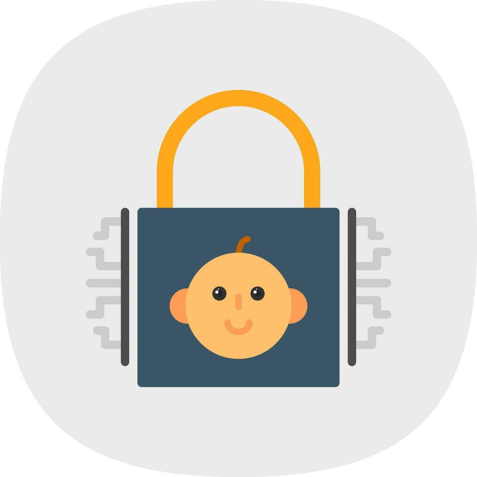 Internet security Vector Icon Design