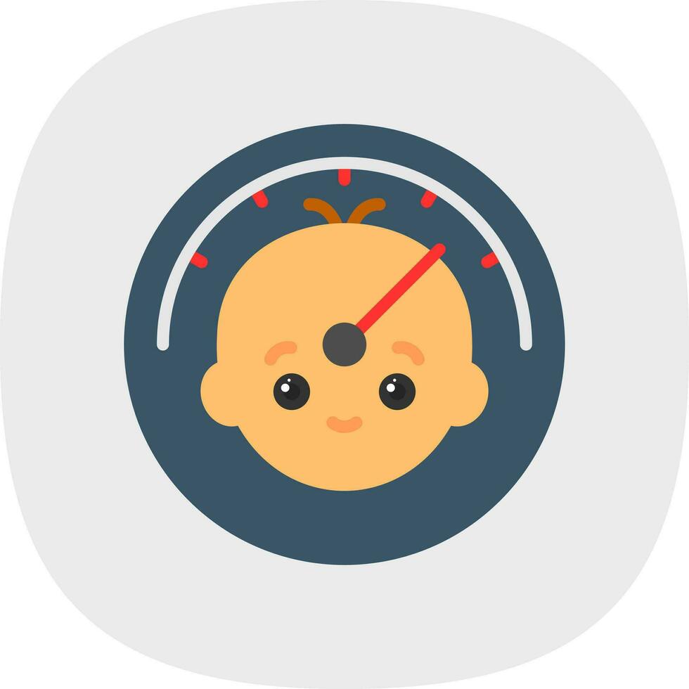 Speedmeter Vector Icon Design