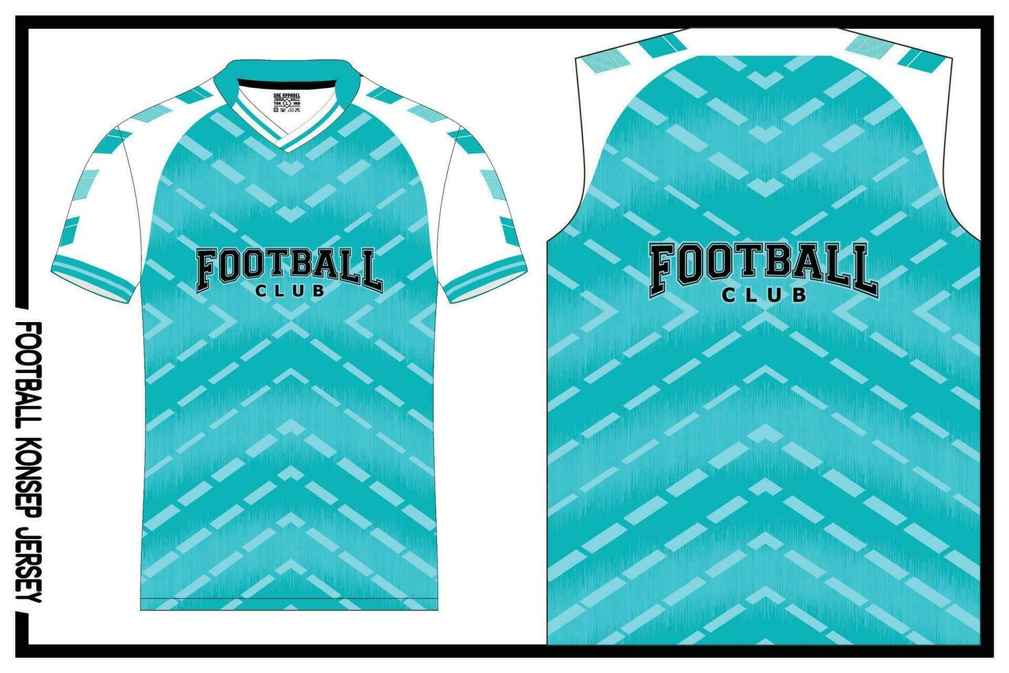 football club jersey background for sublimation simetris pattren vector