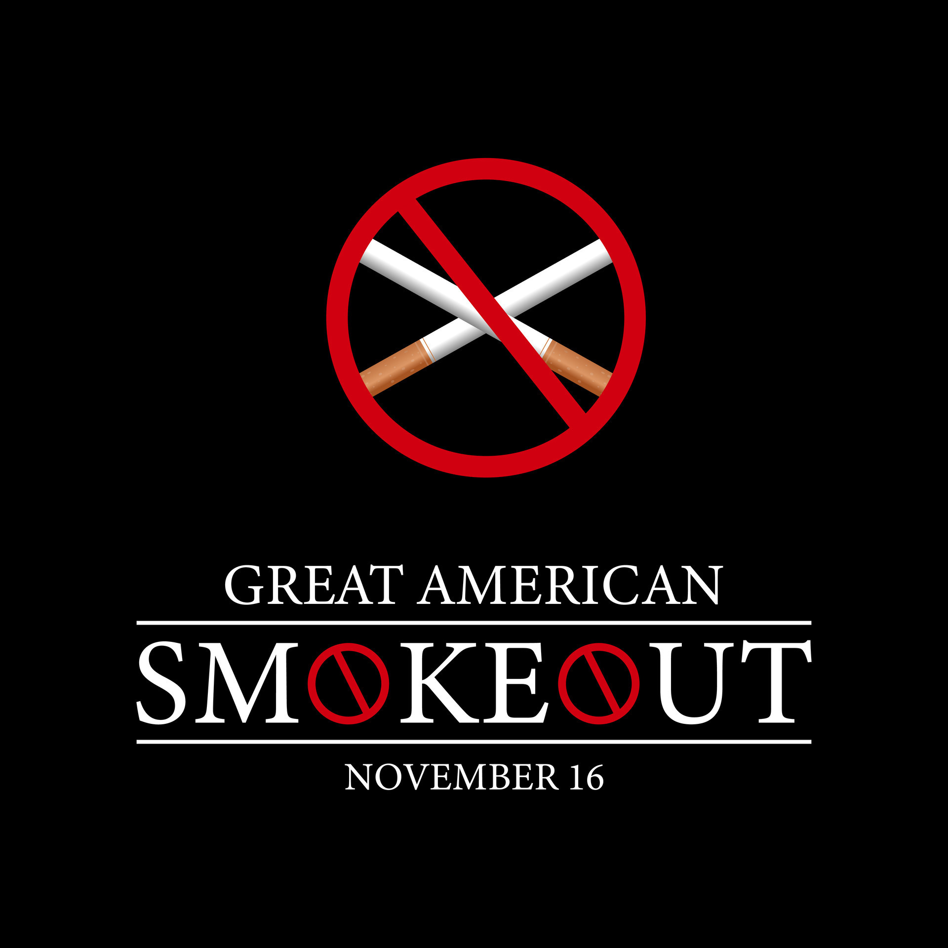 Great American Smokeout is an annual intervention event on the third