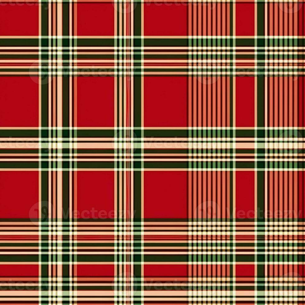 Seamless plaid, tartan, check pattern, tileable country style print for wallpaper, wrapping paper, scrapbook, fabric and product design photo