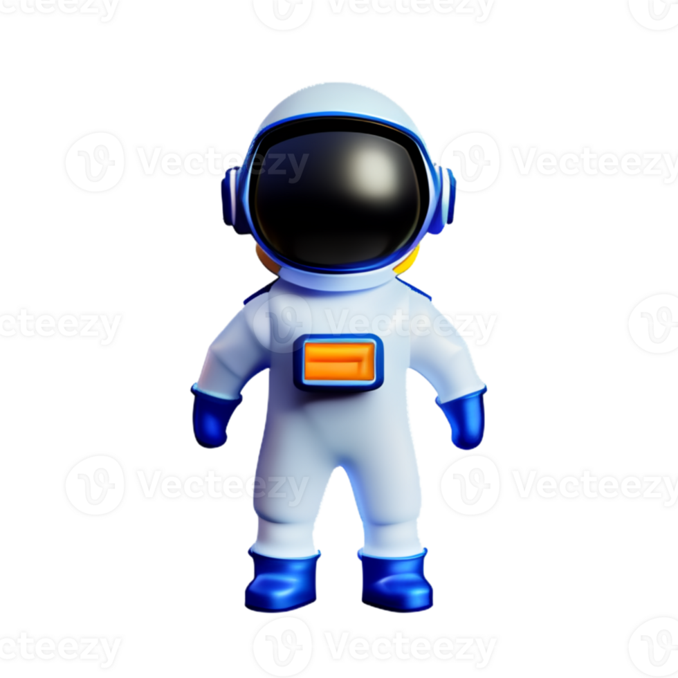 Astronaut Space Cartoon  AI Generative png