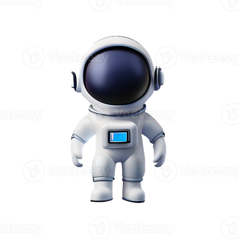 Astronaut Space Cartoon  AI Generative png