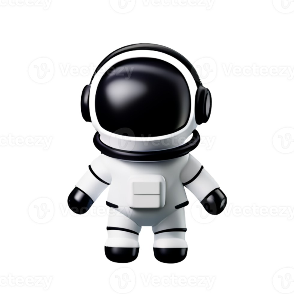 Astronaut Space Cartoon  AI Generative png