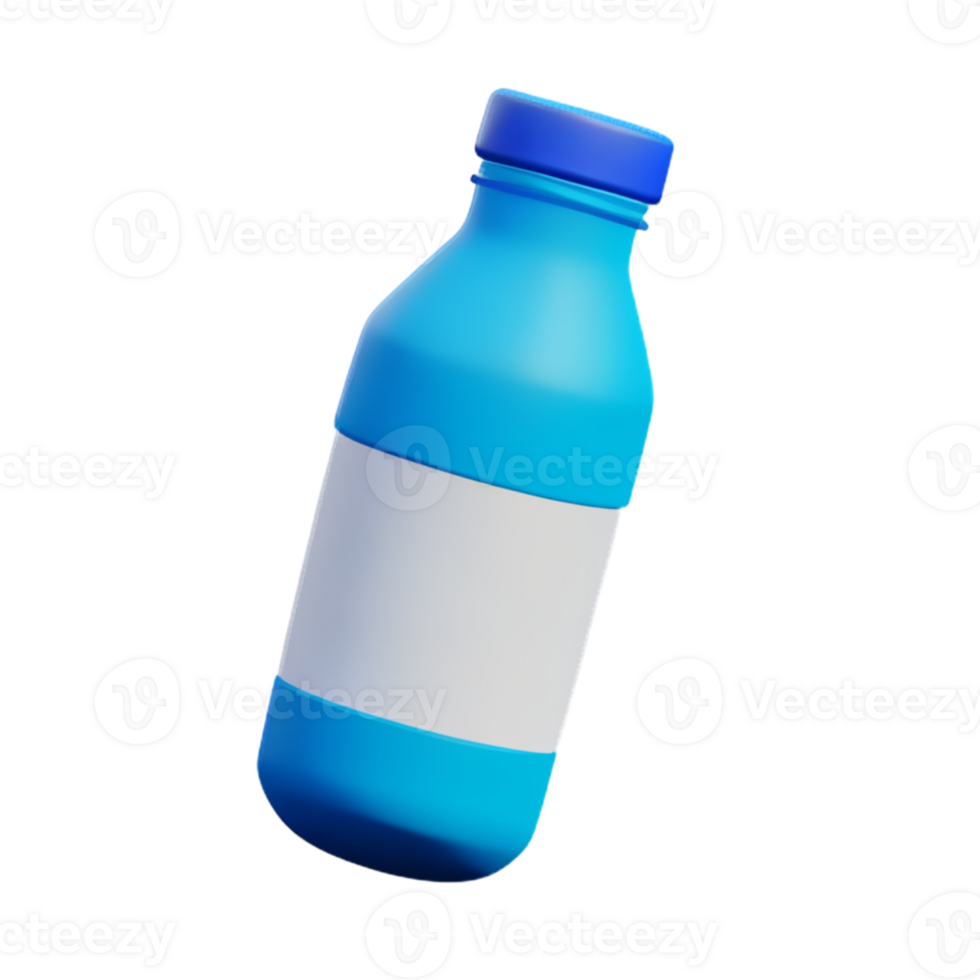 Water Bottle Mockup AI Generative png