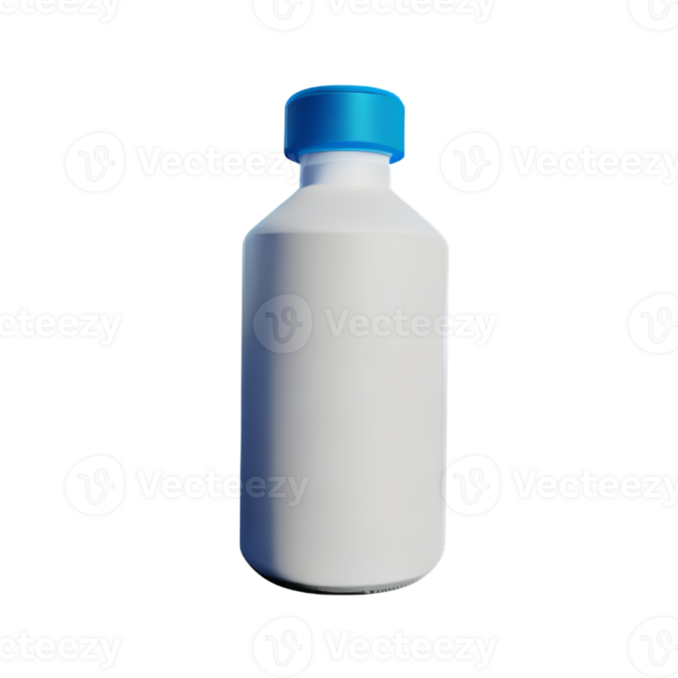 Water Bottle Mockup AI Generative png