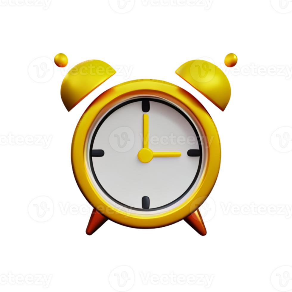 Alarm Clock Time AI Generative 29227645 PNG