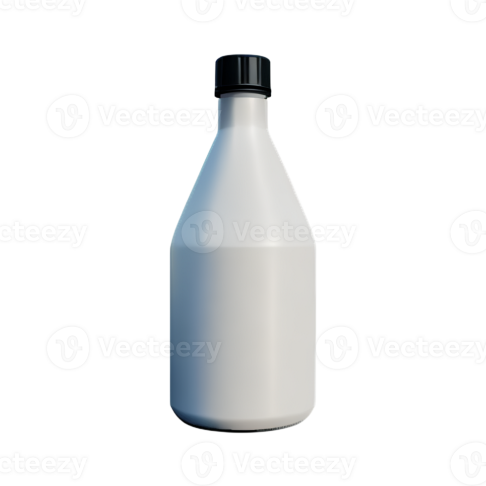 Water Bottle Mockup AI Generative png