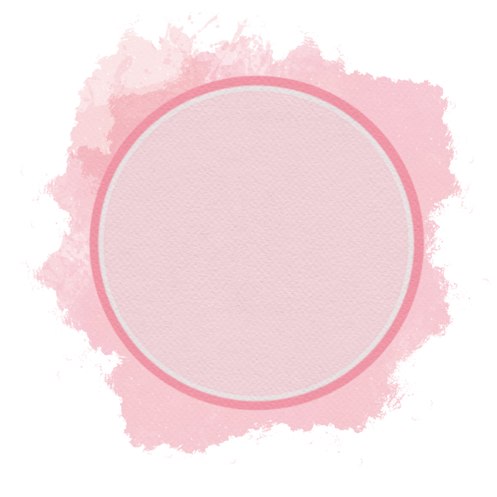 Circle frame paper png